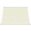 Vidaxl Luifel Extendible 250x150 cm tessuto e crema in acciaio