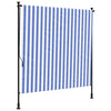 Vidaxl Roller Blind para tela de 150x270 cm de tela y acero azul y blanco