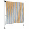 Vidaxl Roller Blind para tela de 150x270 cm y acero amarillo y blanco