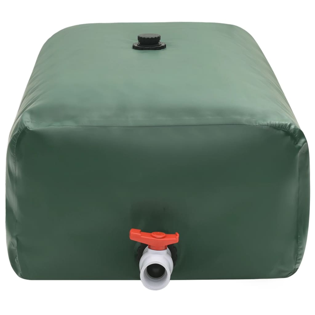 Depósito de agua VidaXL con grifo plegable 100 l PVC