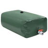 Serbatoio acqua VidaXL con rubinetto pieghevole in PVC da 500 l