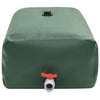 Vidaxl watertank met kraan opvouwbaar 500 l pvc