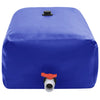 Serbatoio acqua VidaXL con rubinetto pieghevole in PVC da 500 l