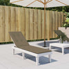 Vidaxl Cuscino della sedia da patio (75+105) X50x3 cm tessuto miscelato