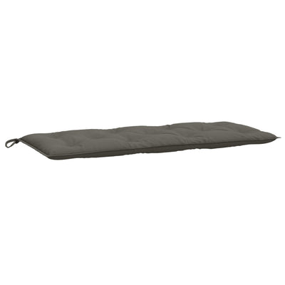 Vidaxl Garden Bench Cushion 120x50x7 CM Fabric de tela mixta gris oscuro