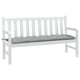 Vidaxl Garden Bench Cushion 150x50x7 CM Fabric Mezcla Grey