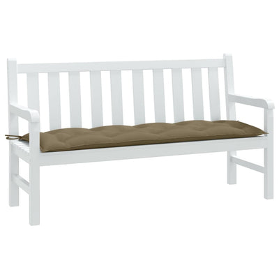 Vidaxl Garden Banch Cushion 150x50x7 cm tessuto miscelato