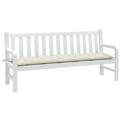 Vidaxl Garden Banch Cushion 180x50x7 cm in tessuto misto, colorato
