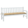 Vidaxl Garden Bench Cushion 180x50x7 CM Fabric Beige