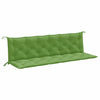 Vidaxl Garden Bench Cushions 2 ST 200x50x7 CM Tessuto misto verde miscelato