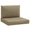 Cuscini da pallet Vidaxl 2 ST tessuto misto misto