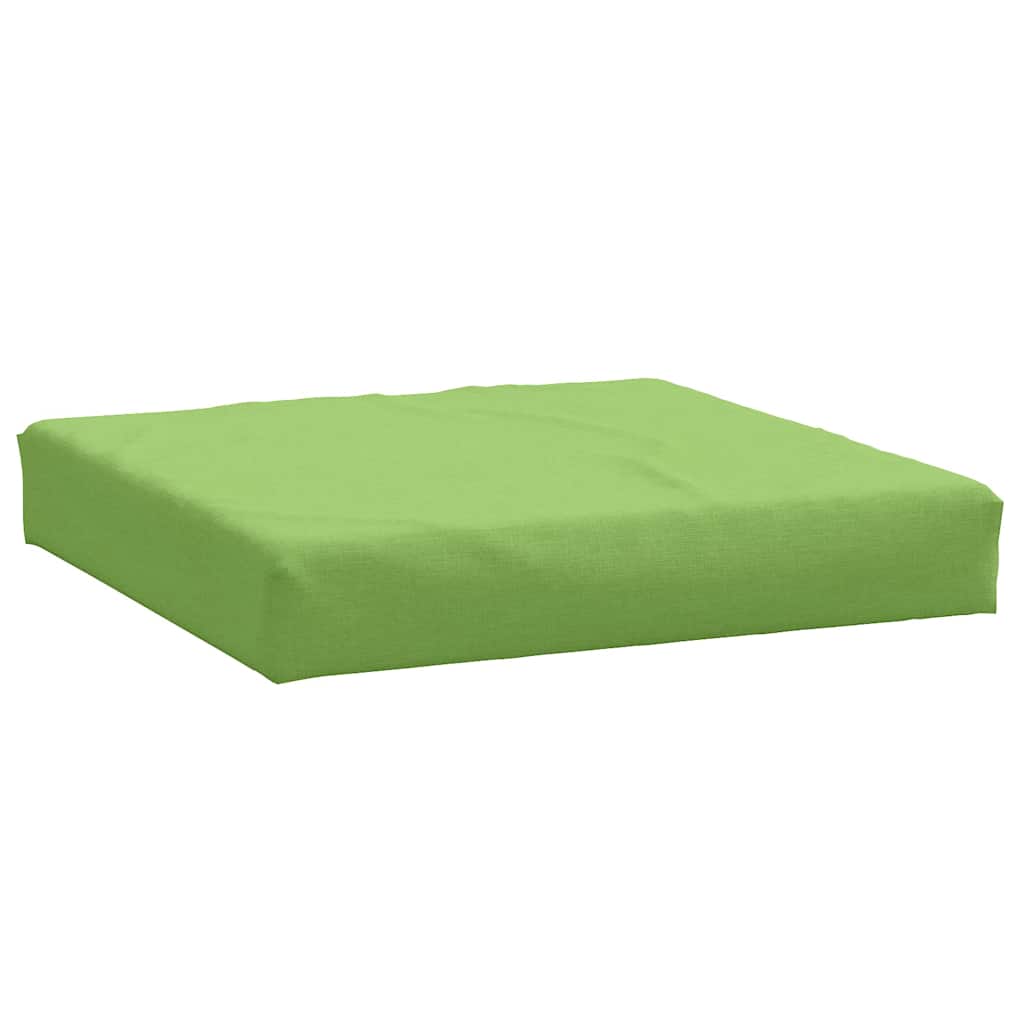 Vidaxl Pallet Cuscino 60x60x10 cm in tessuto misto verde