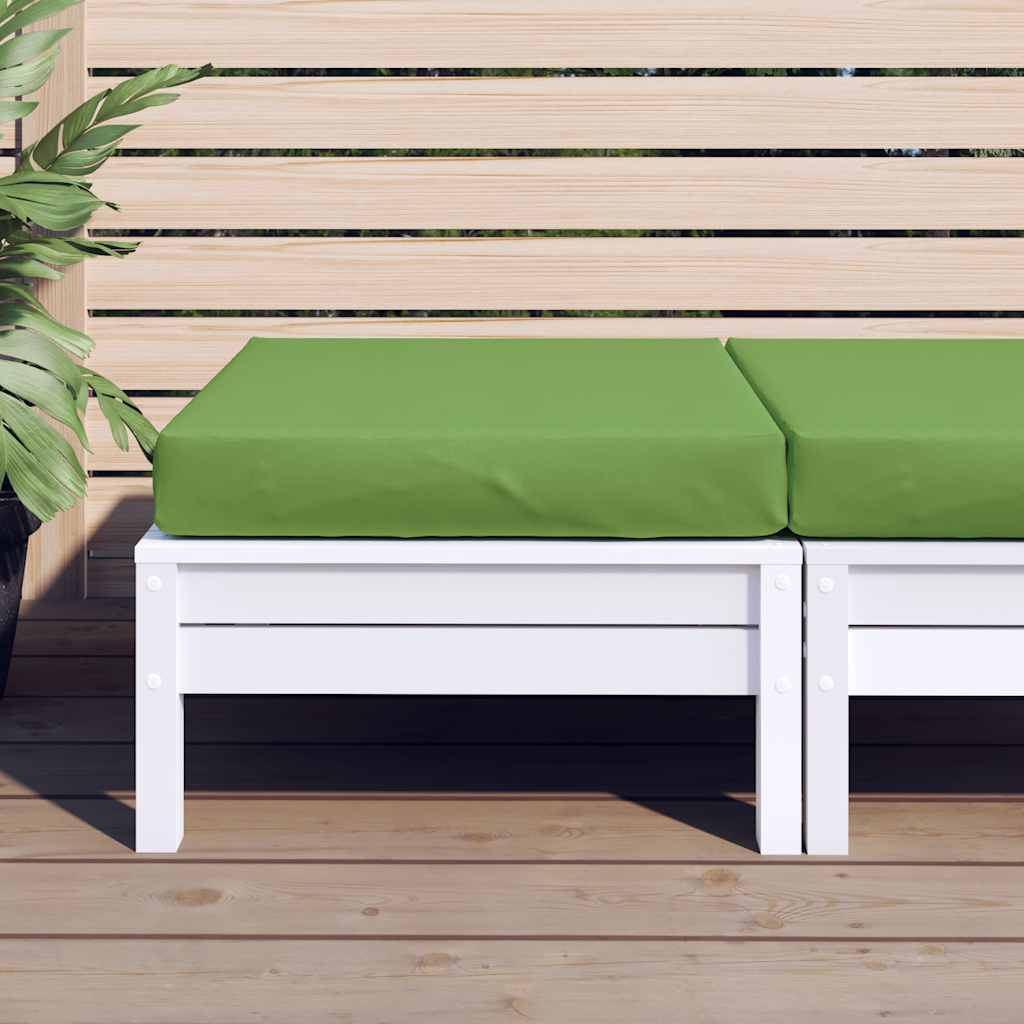Vidaxl Pallet Cuscino 60x60x10 cm in tessuto misto verde