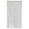 Vidaxl Fly Curtain 100x230 cm Chenille grigio chiaro e bianco