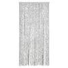 Vidaxl Fly Curtain 90x200 cm Chenille Gray