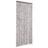 Vidaxl Fly Curtain 100x230 cm Chenille Brown e Beige