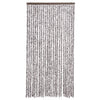 Vidaxl Fly Curtain 100x230 cm Chenille Brown e Beige