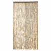 Cortina de mosca Vidaxl 100x200 cm chenille beige