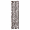 Vidaxl vliegengordijn 56x200 cm chenille beige en bruin