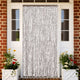 Vidaxl Fly Curtain 100x200 cm Chenille Taupe e White