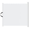 Vidaxl Pet Hek extensible 102.5x125 cm blanco