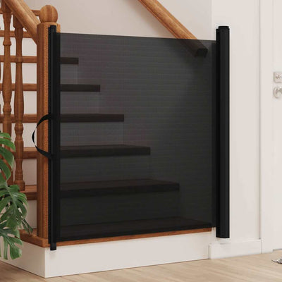Vidaxx puerta extensible para mascotas 82,5x125 cm negro