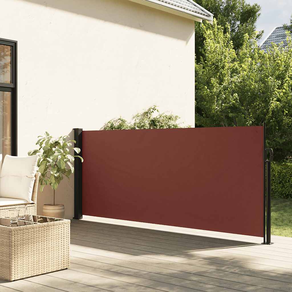 Parabrisas Vidaxl extensible 117x300 cm marrón
