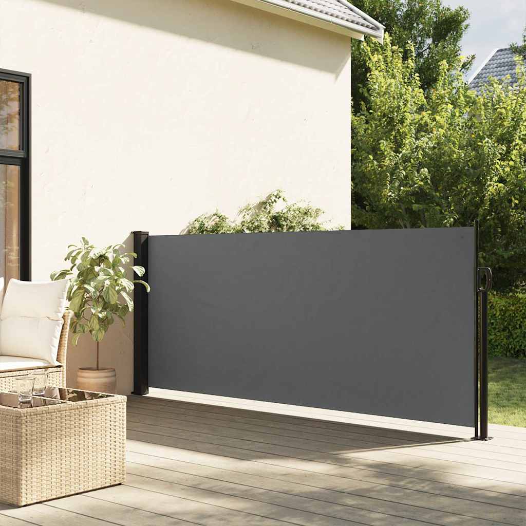Parabrisas Vidaxl extensible 117x300 cm de antracita