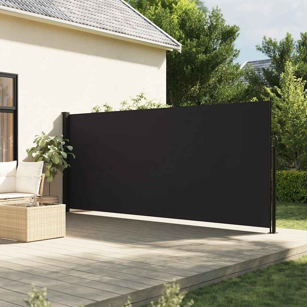 Parabrisas Vidaxl extensible 160x300 cm negro
