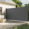 Vidaxl Paradshield estendibile 200x300 cm antracite -colorato