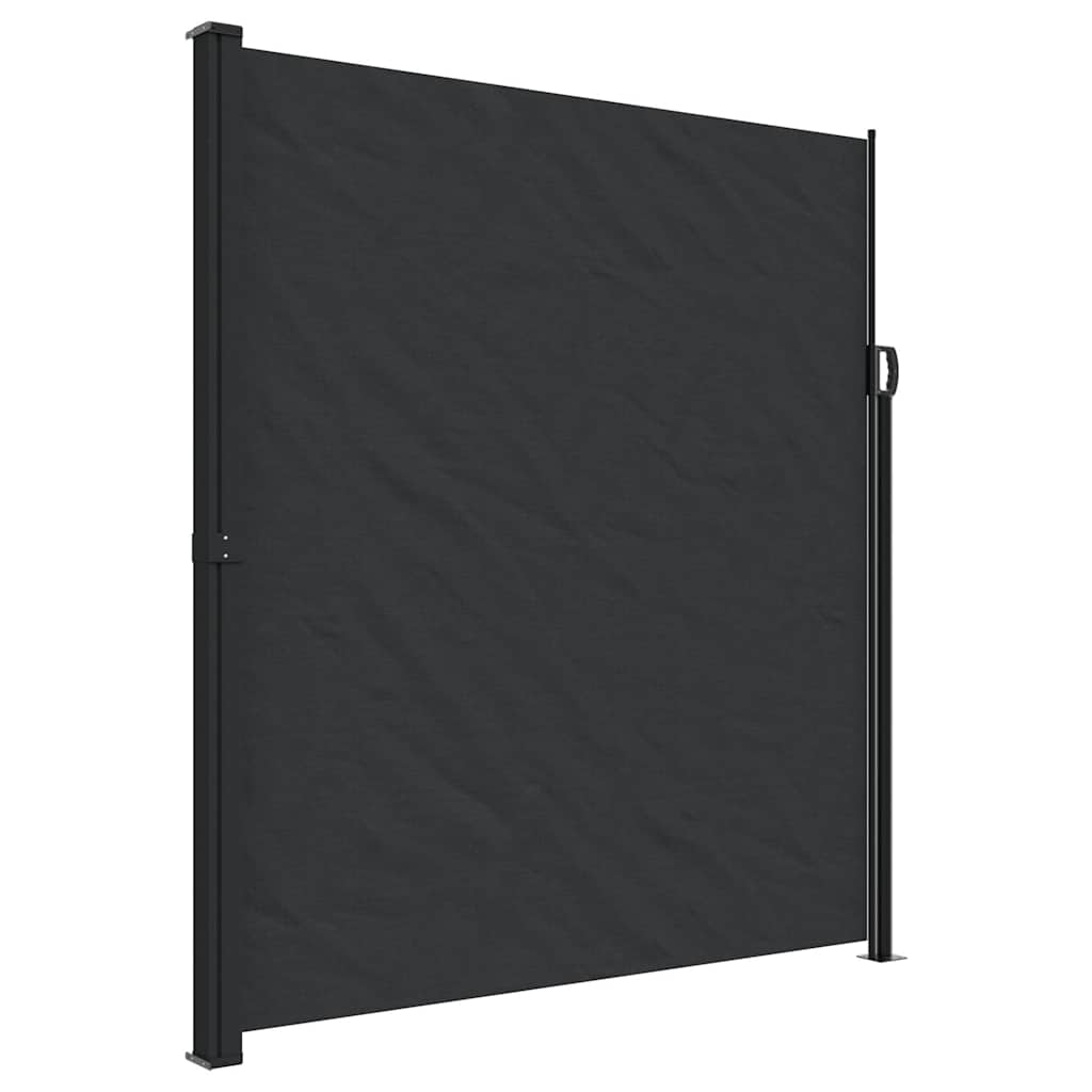 VIDAXL Parature estendibile 220x300 cm nero