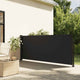 Parabrisas Vidaxl extensible 100x500 cm negro