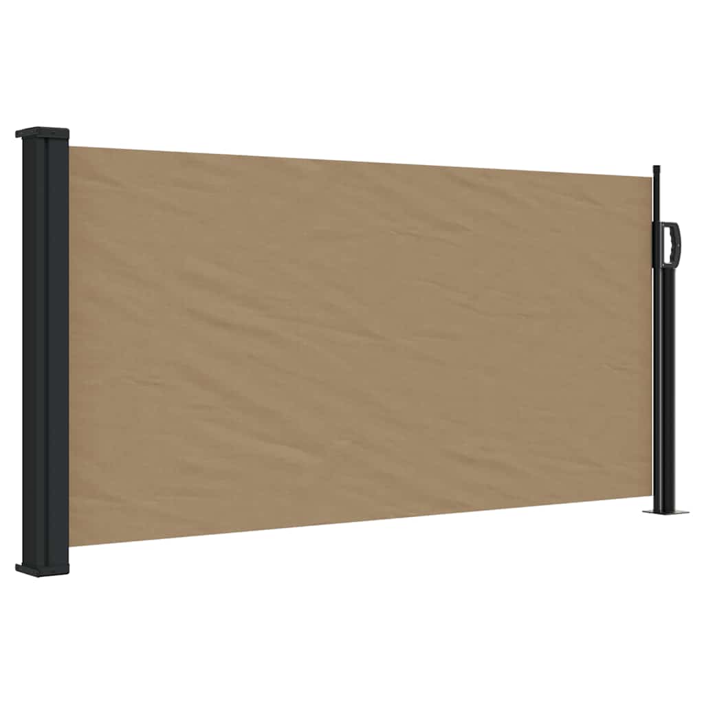 Paravento estensibile Vidaxx 100x500 cm tortora