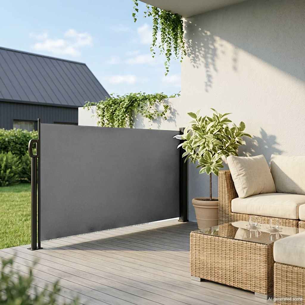 Parabrisas Vidaxl extensible 100x500 cm de antracita