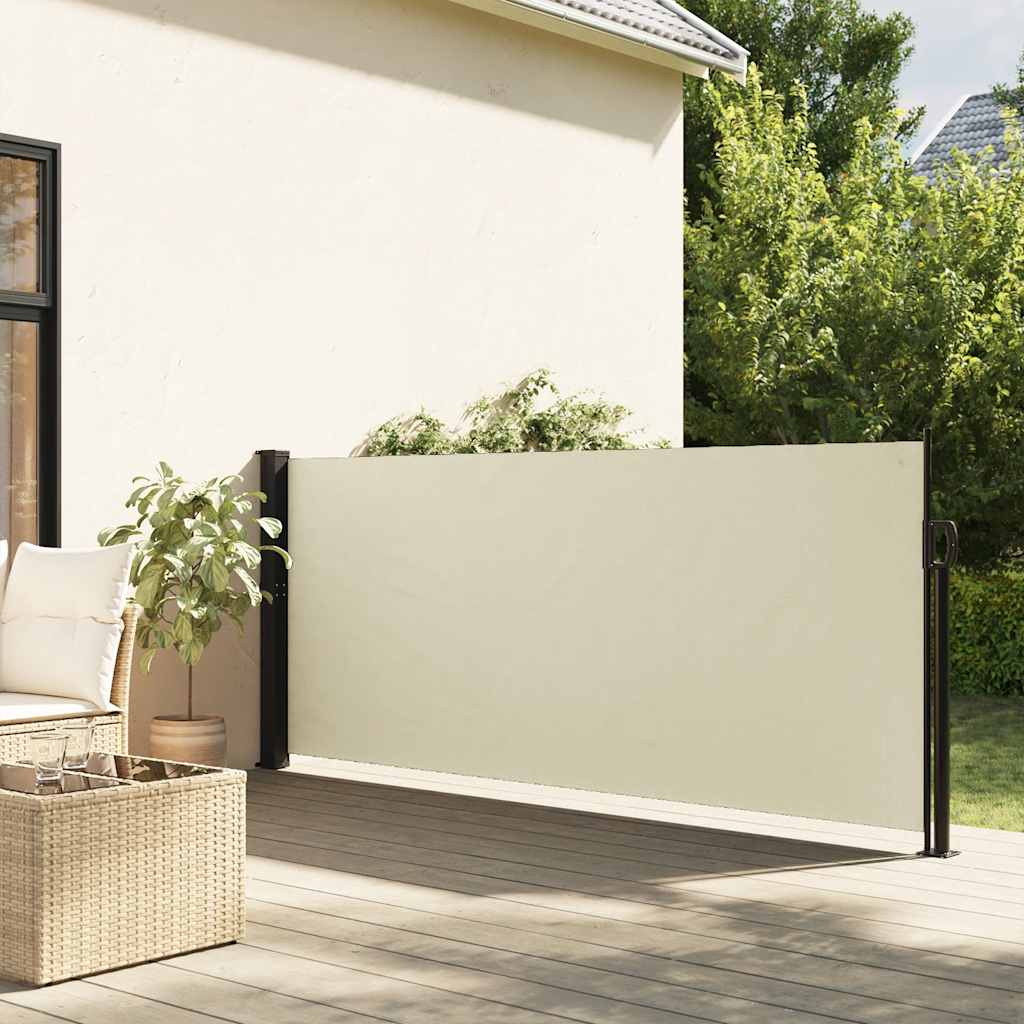 VIDAXL Parature estendibile da 120x500 cm crema