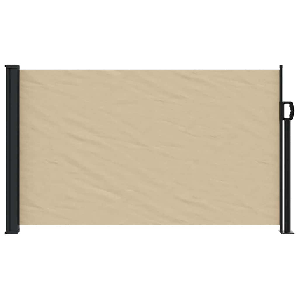 Paravento estensibile Vidaxx 120x500 cm beige