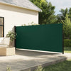 Paravento estensibile Vidaxx 160x500 cm verde scuro