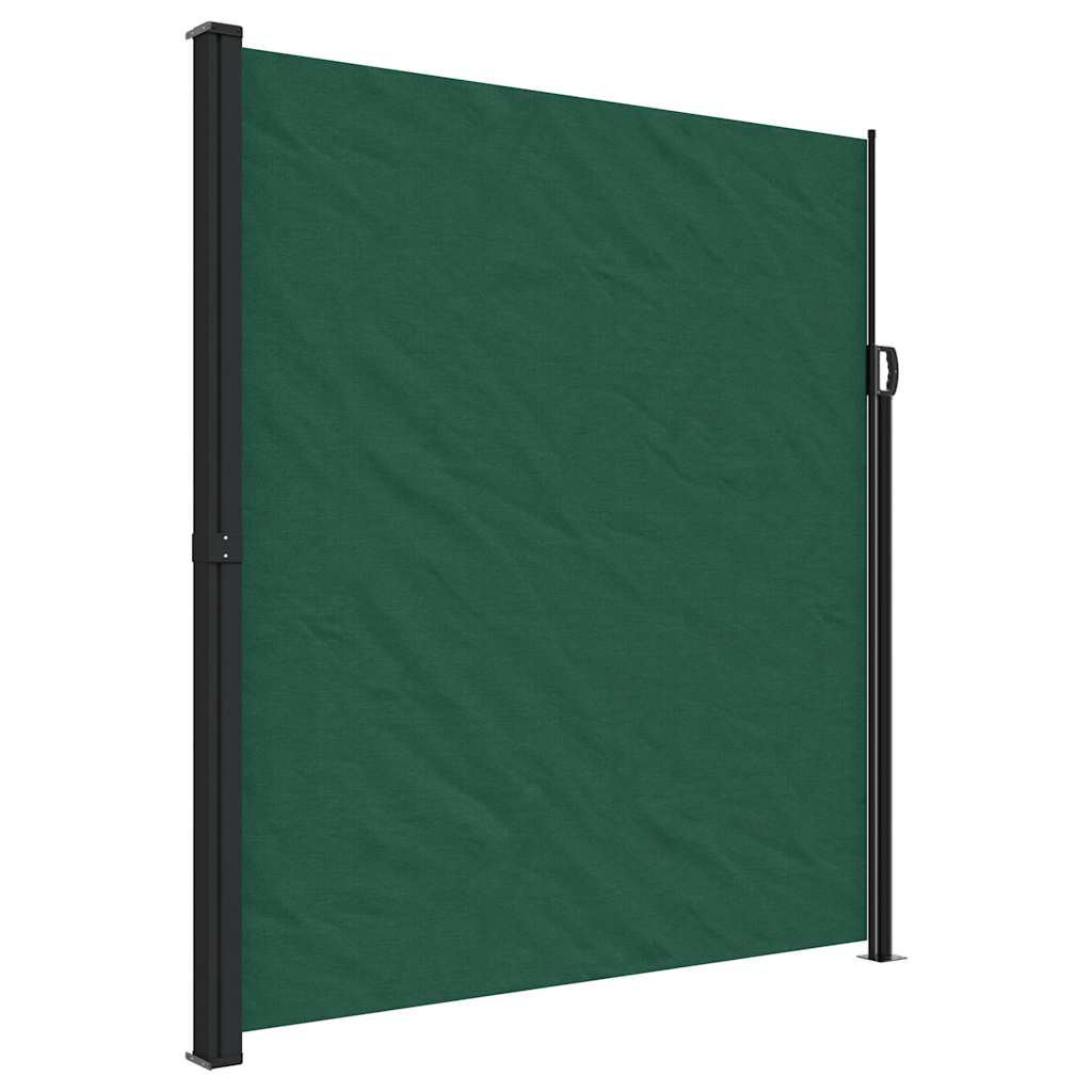 Vidaxx cortavientos extensible 220x500 cm verde oscuro