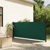 Paravento estensibile Vidaxx 120x600 cm verde scuro
