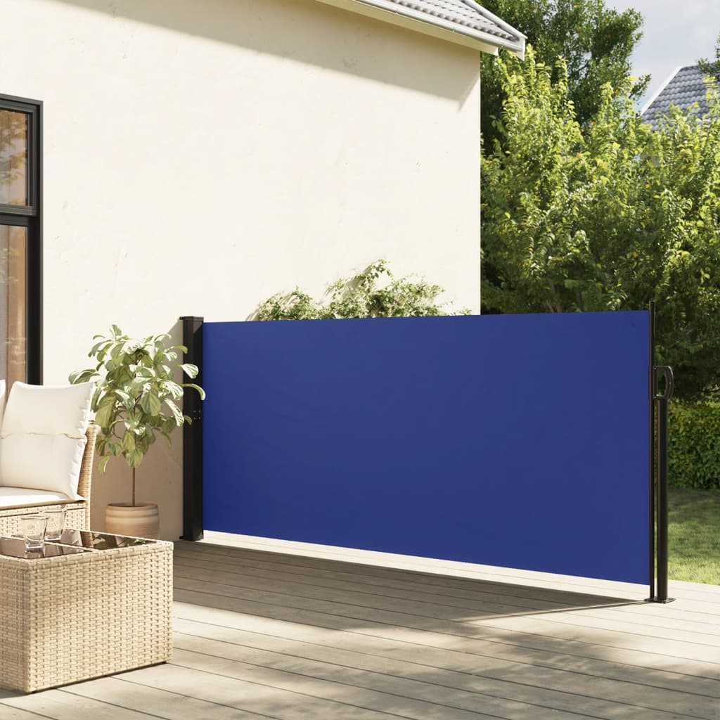 Parabrisas Vidaxl extensible 140x600 cm azul