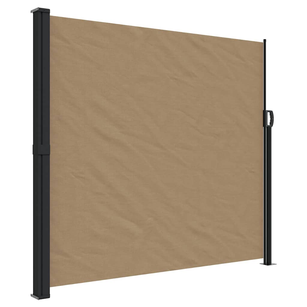Parabrisas Vidaxl extensible 180x600 cm Taupe