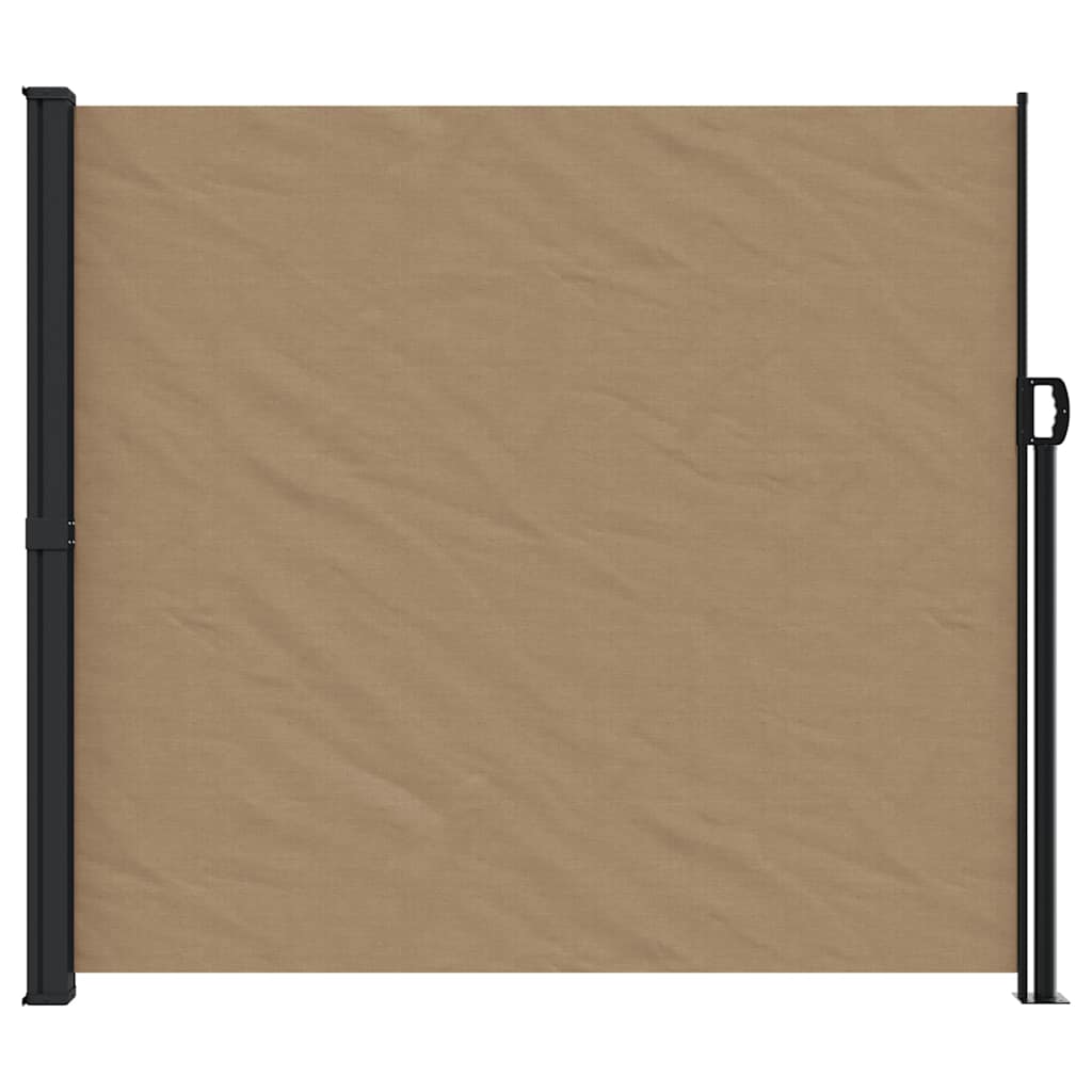 Parabrisas Vidaxl extensible 180x600 cm Taupe