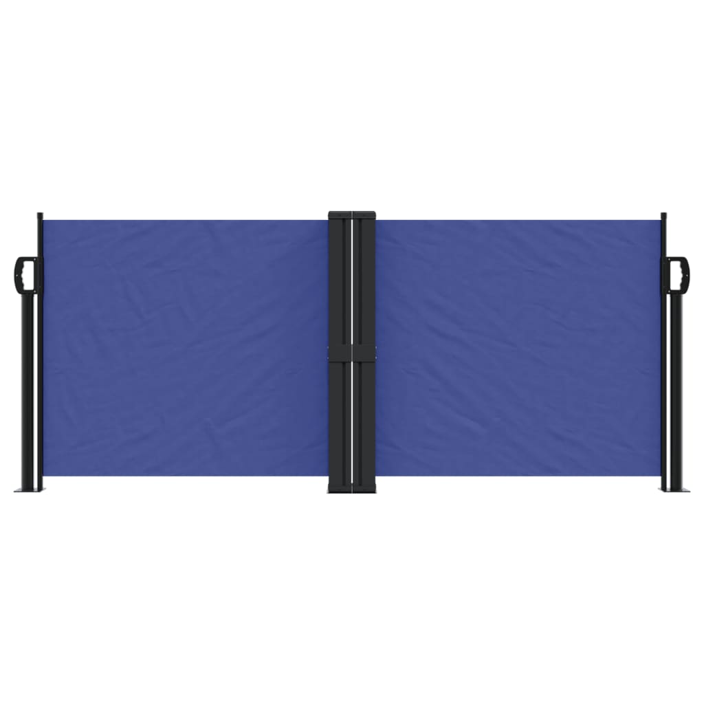 Vidaxl windscherm uittrekbaar 100x600 cm blauw