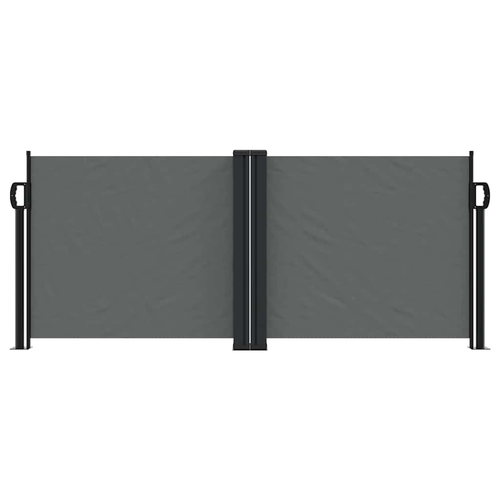 Vidaxl windscherm uittrekbaar 100x600 cm antraciet
