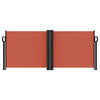 Parabrisas Vidaxl extensible 100x600 cm Terracotta -Coleed
