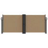 VIDAXL Parature estendibile 100x600 cm Taupe