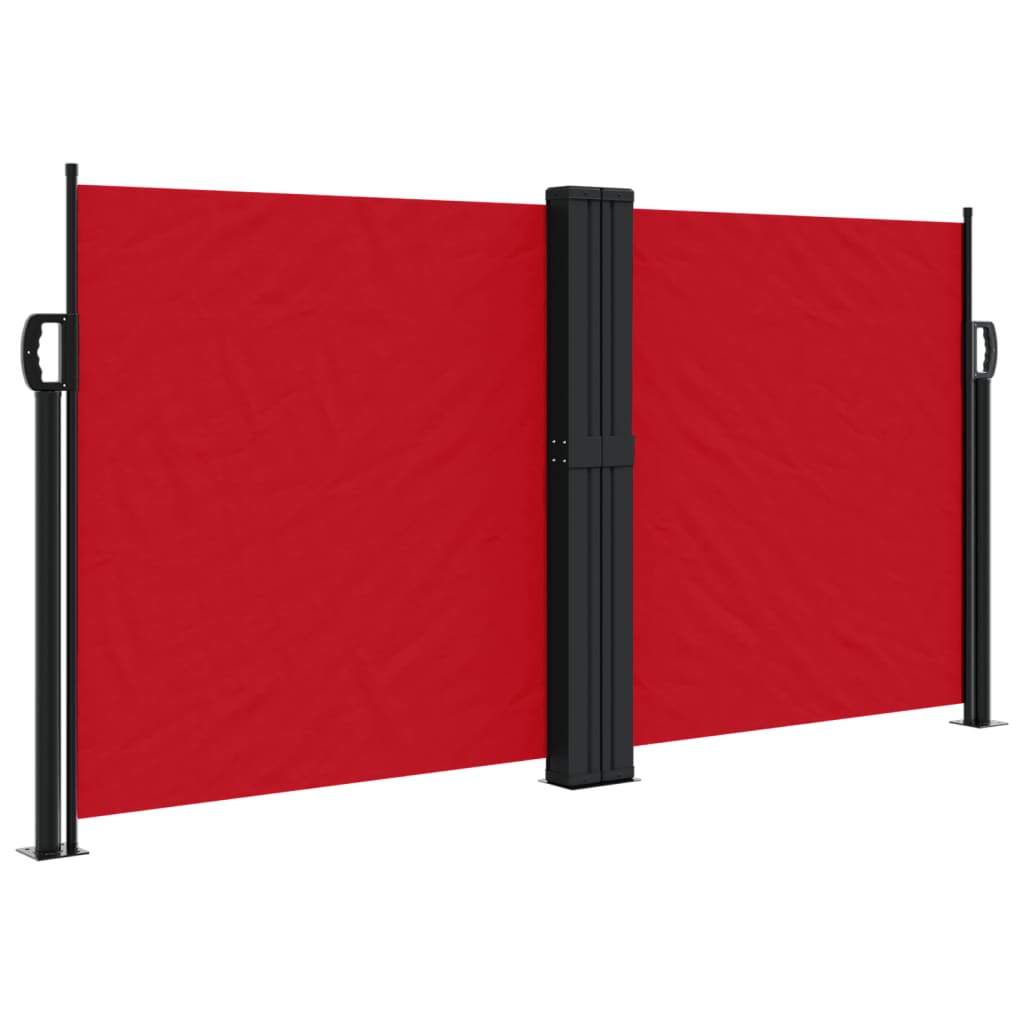 Parabrisas Vidaxl extensible 120x600 cm rojo