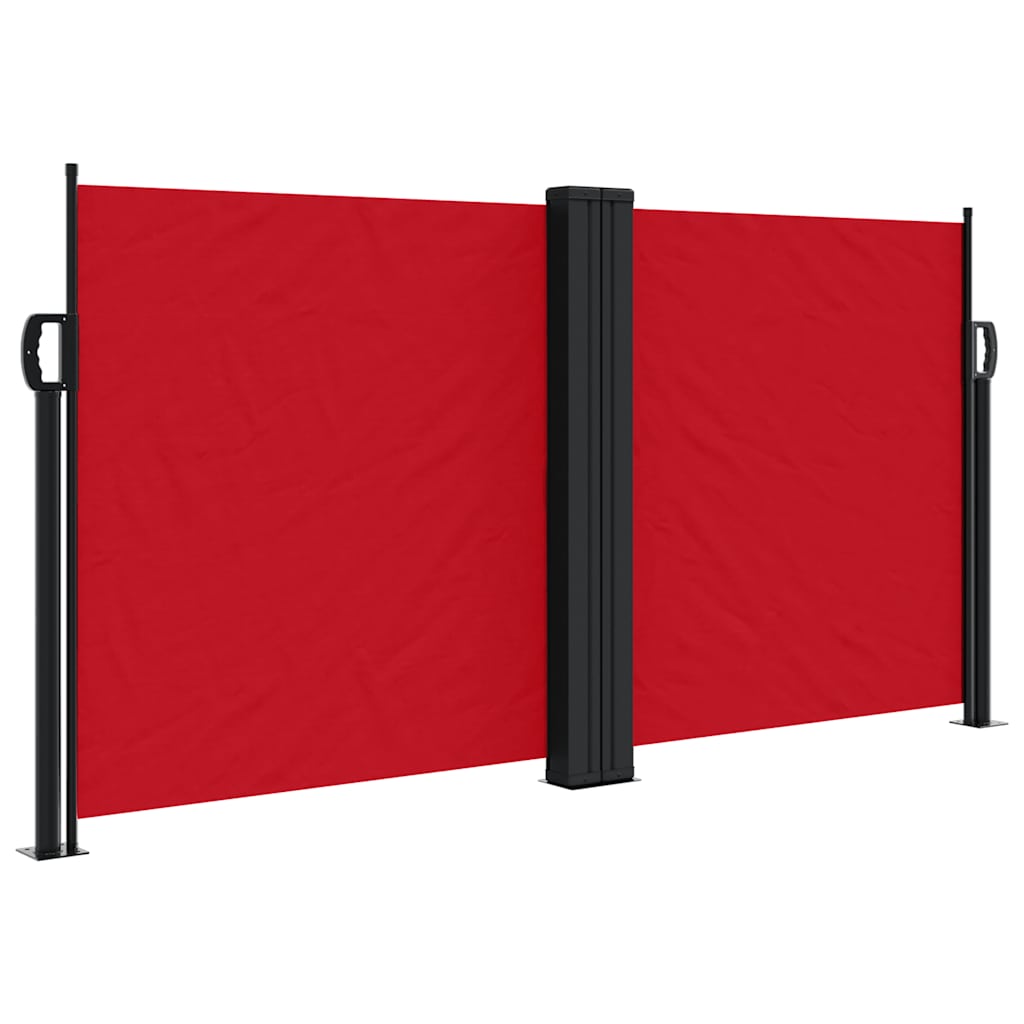 Parabrisas Vidaxl extensible 120x600 cm rojo