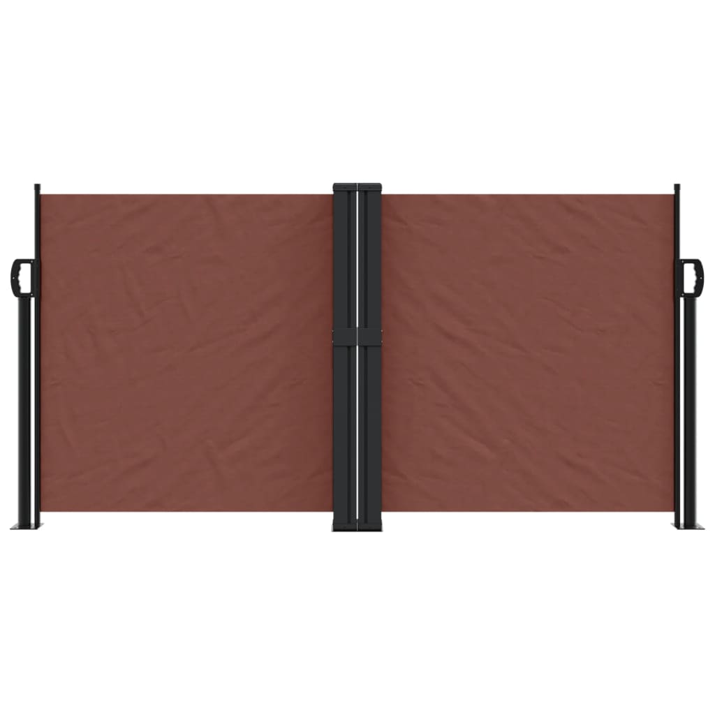 Parabrisas Vidaxl extensible 120x600 cm marrón