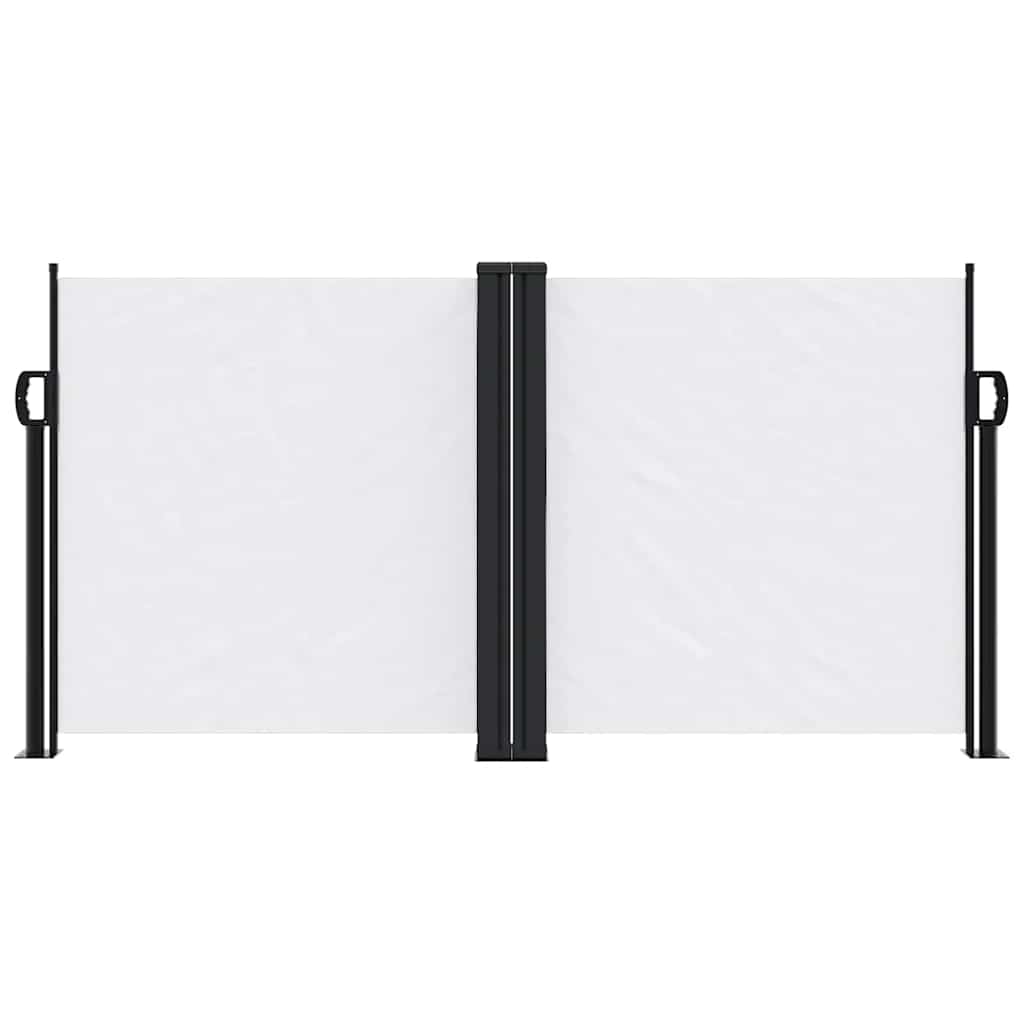 Vidaxl windscherm uittrekbaar 120x600 cm wit